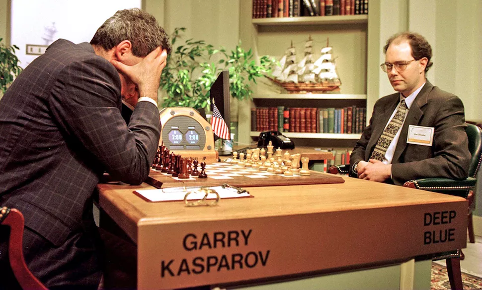 Garry Kasparov chess match.